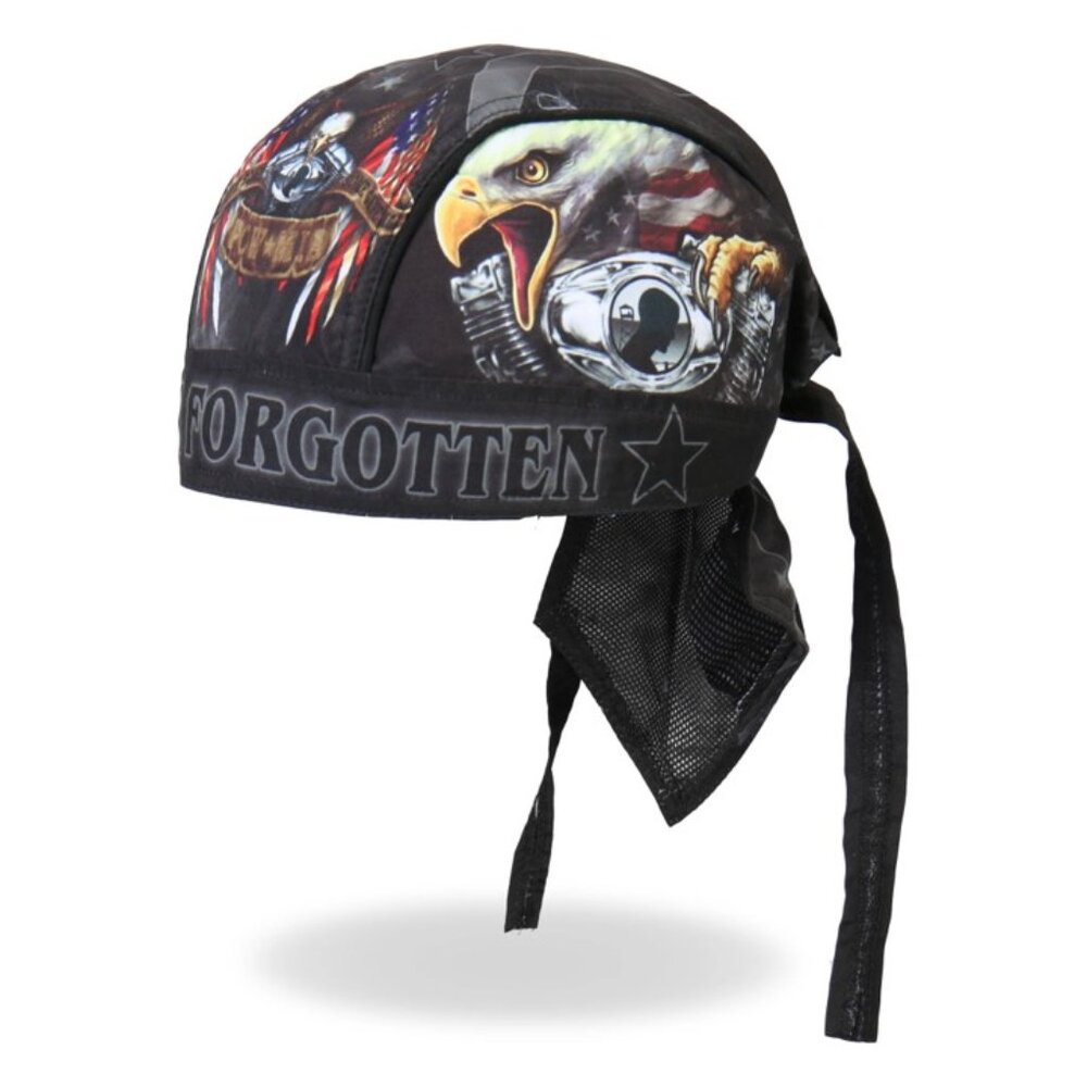 NWT Hot Leathers Born Free Eagle POW Lightweight Headwrap HWH1053